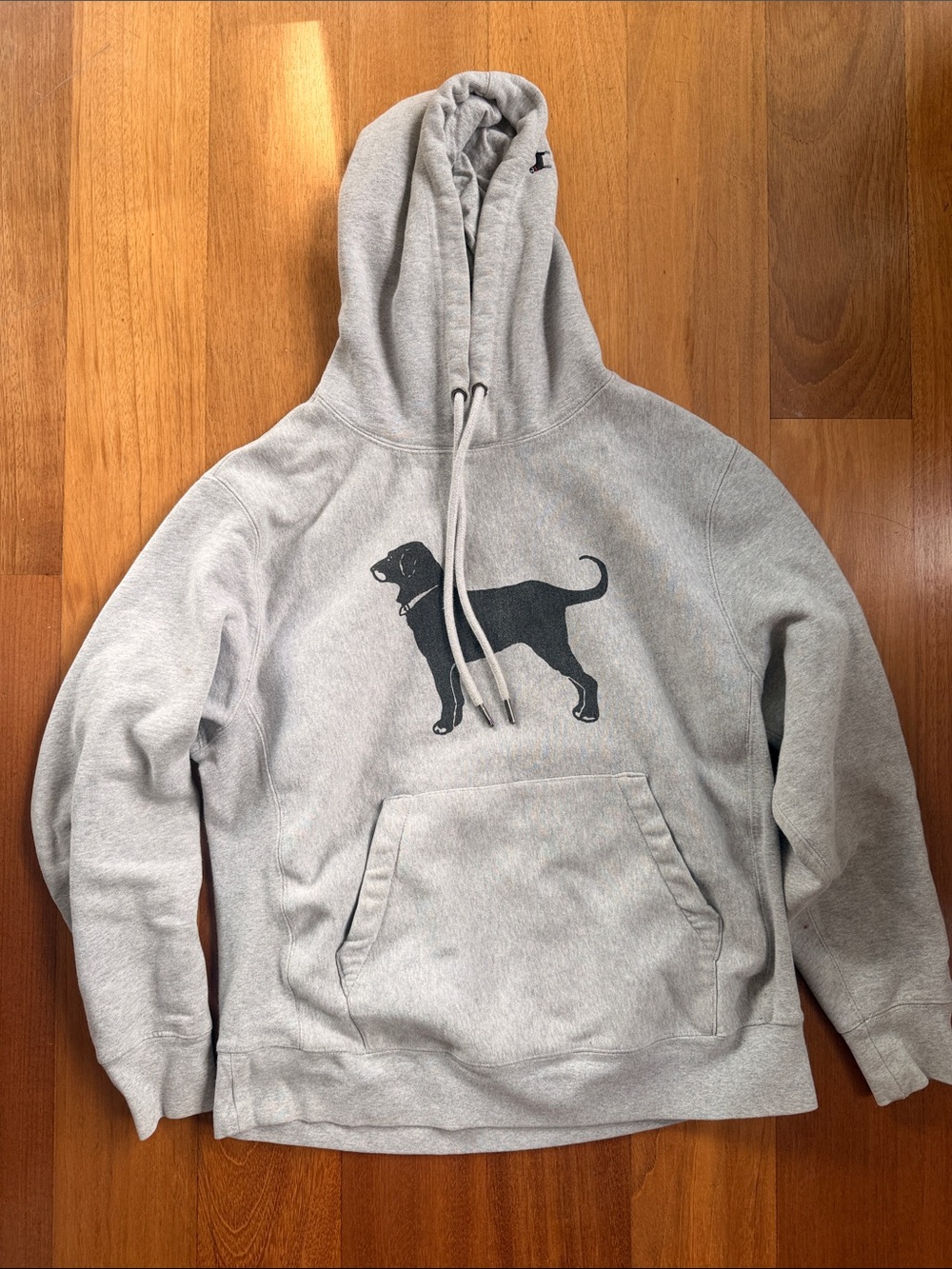 The Black Dog Light Gray Hoodie
